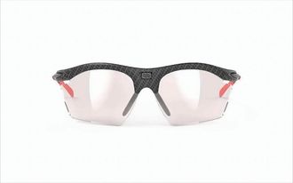 Rudy Project Semi-Rimless Sunglasses With Textured Black Frame