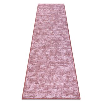 RugsX Rugsx - Alfombra De Pasillo Solid Rubor Rosado 60 Hormig&oacute;n Pink 50x400 Cm