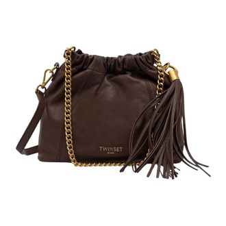 Twinset Bolso Cubo - Bags - Mujer - Marr&oacute;n - ONE SIZE