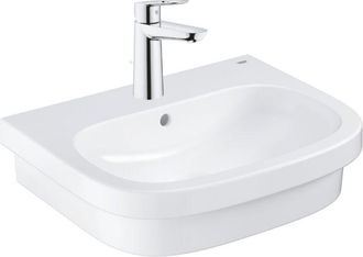 GROHE Euro Lavabo Sobre Encimera Ceramic 60cm + Mezclador De Lavabo Bauloop M Cromo