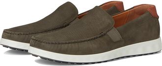 Ecco S Lite Moc Summer Mens Shoes Tarmac : EU 45 (US Mens 11-11.5) D - Medium, Leather
