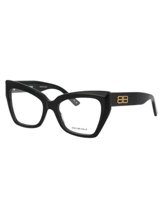 Balenciaga BB0275O Cat-Eye Acetate Eyeglasses - Black