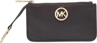 Michael Kors Tweedehands leren portemonnees - Dames - Vintage Accessoires - Bruin - ONE Size - Vintage