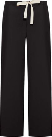 Max Mara COTTON DRAWSTRING TROUSERS - Smaxmara - Woman
