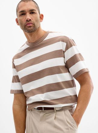 Lindbergh Mens Twin-stripe sweater