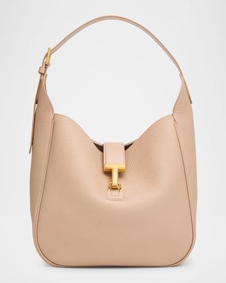Tom Ford Monarch Medium Hobo Bag in Leather