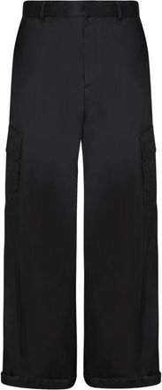Off-white Tonal OW logo broek - Heren - Wijde Broeken - Zwart - S - Broeken