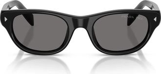 Prada Sunglasses Prc08 S 16 K90 T Black/Dark Gray Women Polarized