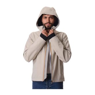 K-Way Heren, Jassen, Beige, Maat: 2XL