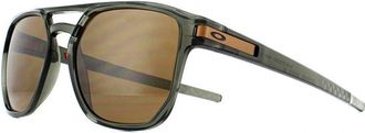 Oakley Square Unisex Olive Ink Prizm Tungston Sunglasses - Green - One Size