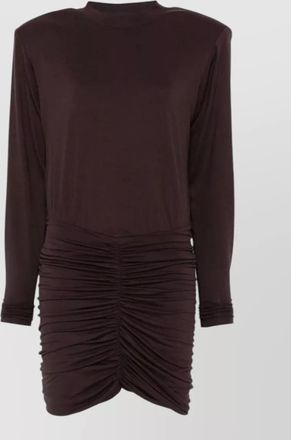 Andamane ruched mini dress