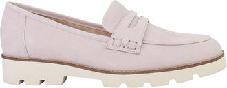 Vionic Charm Cheryl Womens Light Pink Loafers Leather - Size UK 7.5