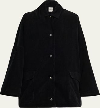 Toteme Corduroy Oversized Shirt Jacket