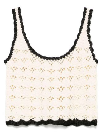 Zimmermann Rhiannon Crochet Tank Top