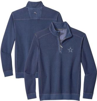 Tommy Bahama Mens Tommy Bahama Navy Dallas Cowboys Sport Tobago Half-Zip Pullover at Nordstrom, Size X-Large