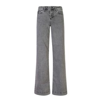 Versace Jeans Couture Wide Jeans, female, Black, W29, Black Jeans for Stylish Look