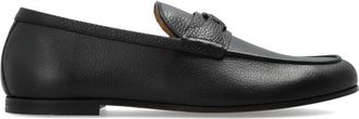 Valentino Garavani VLogo Signature Loafer - Heren - Loafers - Zwart - 45 EU - Leer - Schoenen
