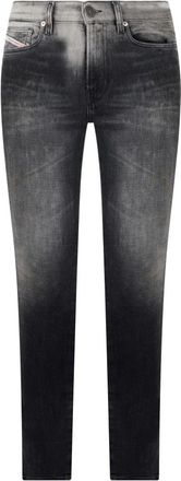 Diesel Denim Jeans Gradient Classic Fit - Heren - Slim Fit Jeans - Zwart - W30 - Denim - Jeans