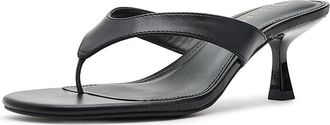 Journee Collection Danielle Womens Sandals Black : 7.5 M, Synthetic