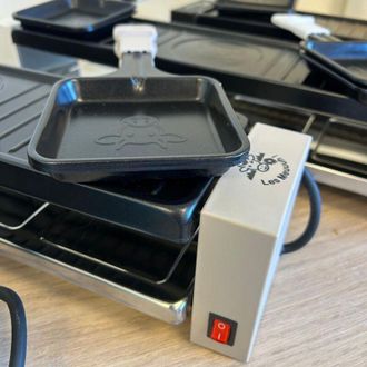 Little Balance Little Balance Raclette Conviviale bianca 800 Watt