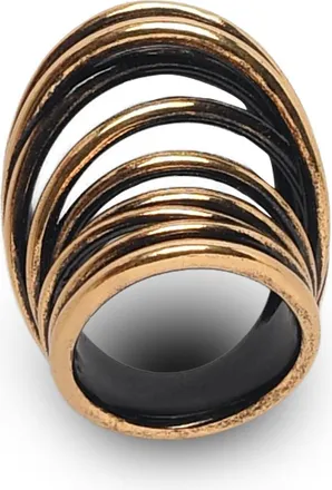 Panconesi Orbit Multi Ring Gold Copper Ring