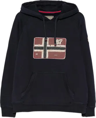 Napapijri B-Archive Logo-patch Drawstring Hoodie