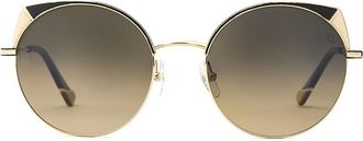 Etnia Barcelona Navona Sun GDBK Womens Sunglasses Black Size 55