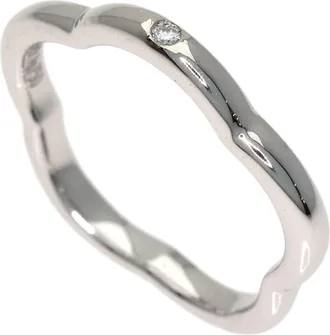Chanel White Gold (18K) Band Ring (Pre-Owned)