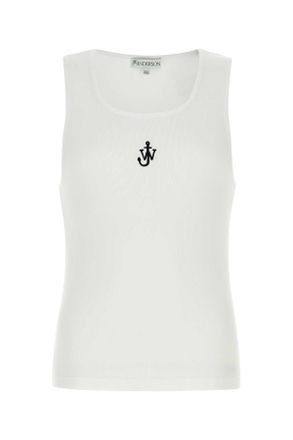 J.W.Anderson Jw Anderson White Cotton Tank Top