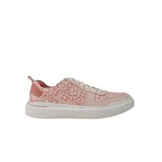Cole Haan Grandpro Rally Canvas Court Sneaker Peach Whip W23819 Womens