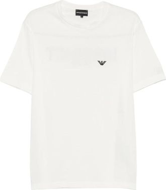 Emporio Armani Logo-print Crew-neck T-shirt