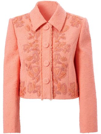 Carolina Herrera Cropped jack - Roze