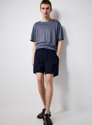 Le 31 Mens Fluid crinkled shorts Inseam: 5.5