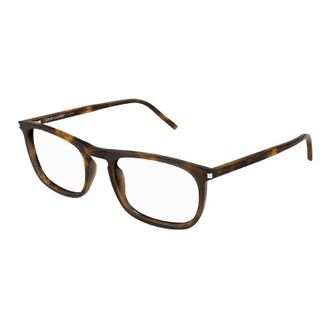 Saint Laurent SL670002 Square Full Rim Eyeglasses - Brown