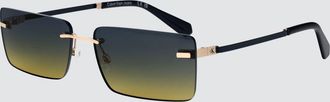 Calvin Klein Jeans Occhiali da sole CKJ25206S in metallo