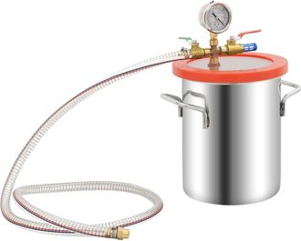 vidaXL Furniture Limited - C&aacute;mara De Vac&iacute;o De Acero Inoxidable 5,5 L