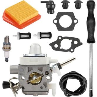 OEM Carburador De Repuesto Para Desbrozadora Stihl Fs240/fs260 - Kit Completo 4147-120-0625 Con Filtro De Aire 4147 141 0300
