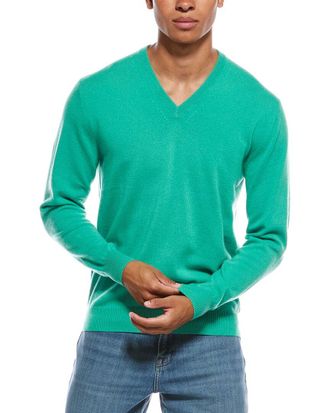 N.Peal N.Peal Burlington Cashmere V-Neck Sweater
