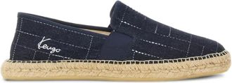 Kenzo Espadrillas a quadri - Blu