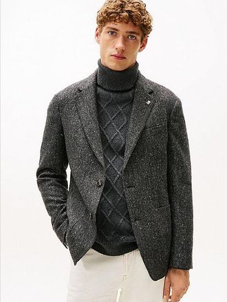 Tommy Hilfiger Smart Casual Herringbone Tweed Blazer