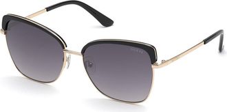 Guess GU7738 01B Womens Sunglasses Black Size 58