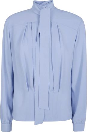 N&deg;21 Mujer, Blusas y Camisas, Azul, Talla: S