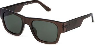Police SPLP23 OCEAN MAXI 1 M82P Mens Sunglasses Brown Size 54