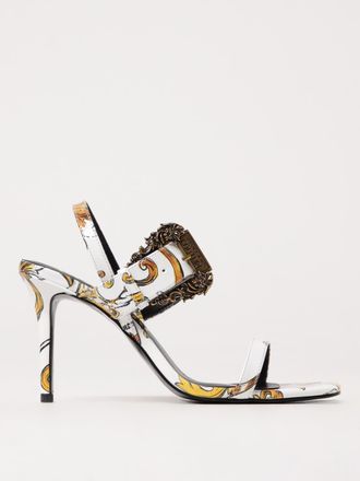 Versace Jeans Couture Heeled Sandal VERSACE JEANS COUTURE Woman color White