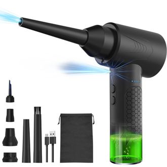 OEM Soplador De Aire Comprimido, Soplador Para Pc De 100.000 Rpm Con Bater&iacute;a De 9000 Mah, Lata De Aire Seco - Limpieza De Pc, Soplador De Aire Comprimido 