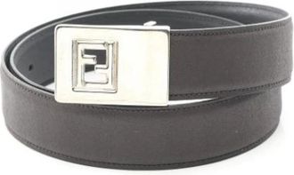 Fendi Pre-owned Belts, male, Brown, Size: ONE SIZE Pre-owned Vintage Belt