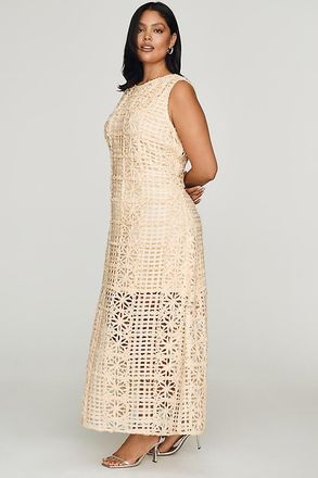 endless rose Lace Midi Dress