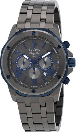 Bulova Marine Star Series A Chronograph Quartz Mens Watch 98B411