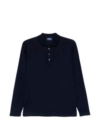 Drumohr Long Sleeve Polo