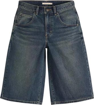 Levi's Dames, Korte broeken, Blauw, Maat: W24 Katoen